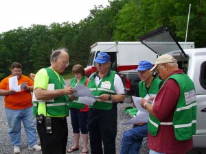 Pre race briefing